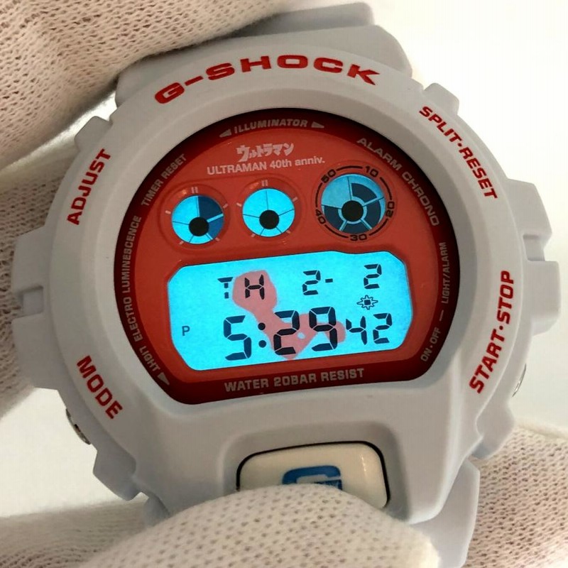 G-SHOCK ジーショック CASIO カシオ 腕時計 DW-6900FS ウルトラマン