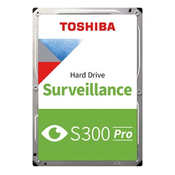 TOSHIBA 【S300 PRO】AV影音監控 (HDWTA40UZSVA) 4TB /7200轉/512MB/3.5吋/5Y