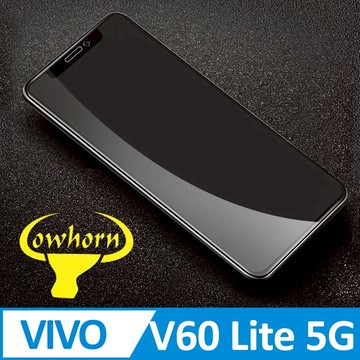 vivo V60 Lite 5G 2.5D曲面滿版 9H防爆鋼化玻璃保護貼 黑色