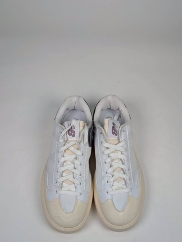 微瑕疵-左右腳鞋面色差鞋盒破損 CT302LC M7.5 New Balance CT302 White NB 厚底 復古鞋 白紫 女款
