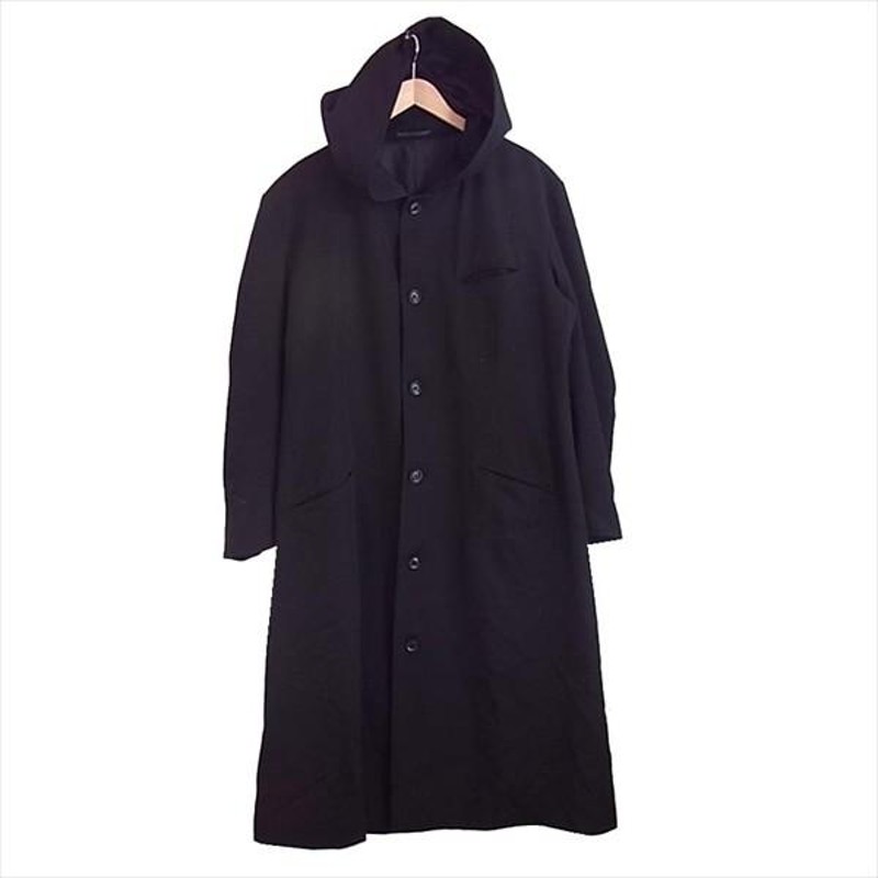 ヨウジヤマモト YOHJI YAMAMOTO 18AW HV-J35-126 シワ ギャバ お尻抜染  