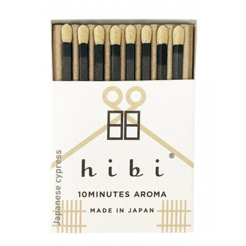 hibi 薰香 Set 8支 檜木 日本製造 10分鐘