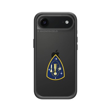 iPhone Air Mod NX -邊框背蓋組合 (相機按鈕) 黑 - NASA - 雙子星11號計劃