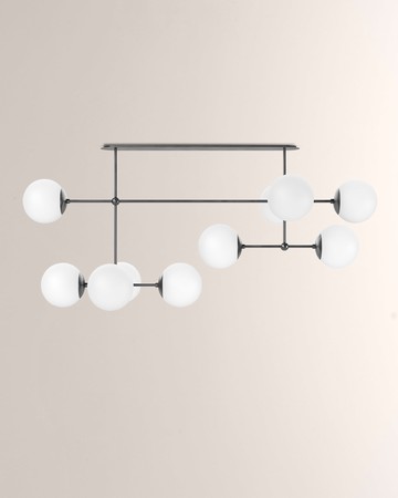 Schwung Collection Armstrong Linear 10-Light Chandelier