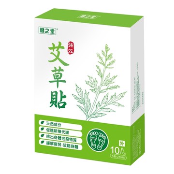 健之堂強效艾草貼(2片x5包)共10片