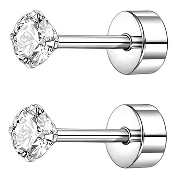 THUNDERS桑德斯 鎖式耳環  銀色