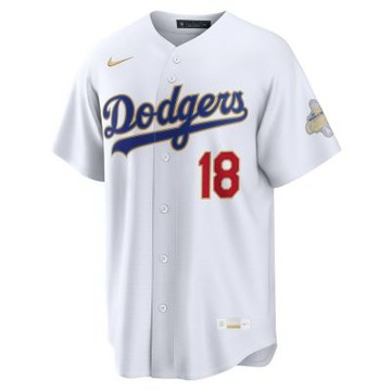 NIKE 2026金標系列 球場版球衣 洛杉磯道奇隊 山本由伸 RE26-0KQJ-6LD-4N5