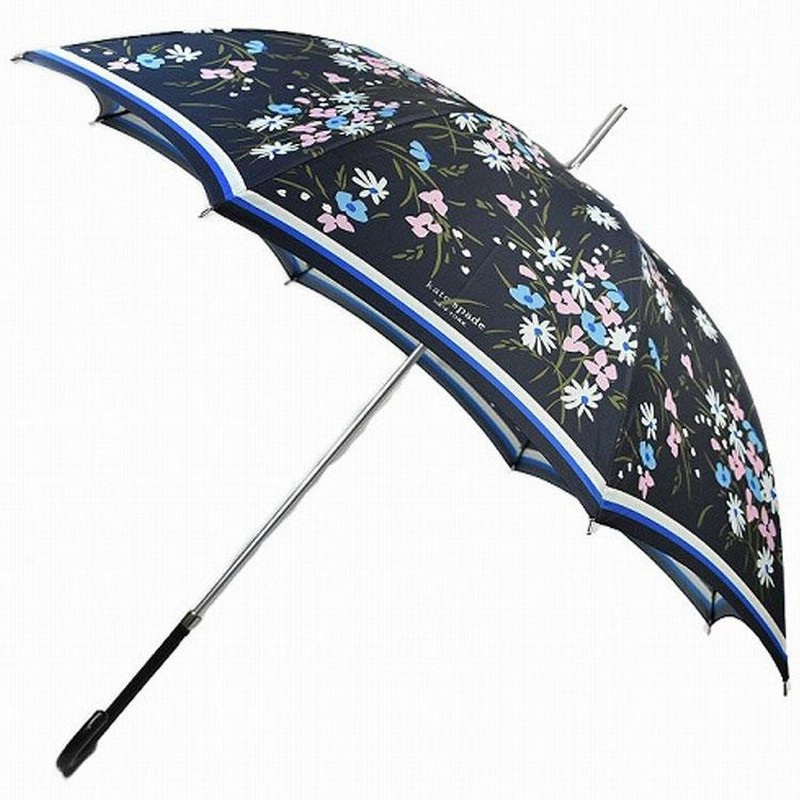 肌触りがいい ニューヨーク ケイトスペード 雨傘 ブランド レディース 傘 長傘 小物