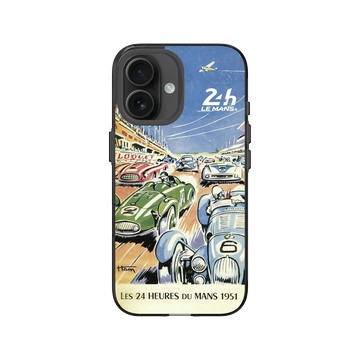 iPhone 16 Clear (相機按鈕) 酷墨灰 - 24 Hours of Le Mans - Poster 1951