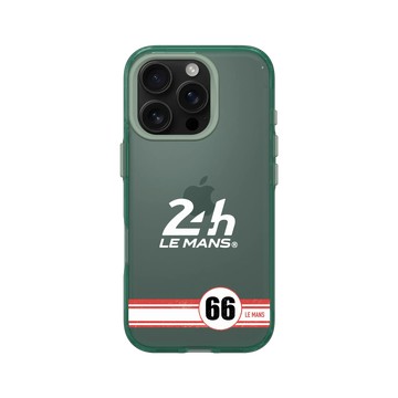 iPhone 16 Pro Clear 憂墨綠 - 24 Hours of Le Mans - Le Mans 66 Logo