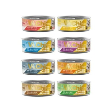 Vi.Chi維齊 貓罐 80g x 24入組(買二件送寵喵樂-貓草玩具1個隨機)