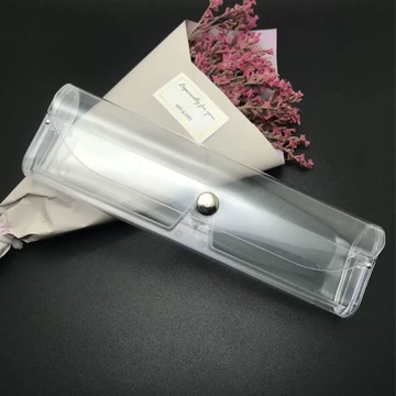 🔥臺灣出貨🔥透明眼鏡盒近視眼鏡塑料抗壓鏡盒男女便攜簡約眼鏡盒老花鏡近視鏡