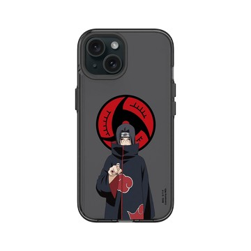 iPhone 15 Clear 酷墨灰 - 火影忍者 Naruto - 鼬-萬花筒寫輪眼