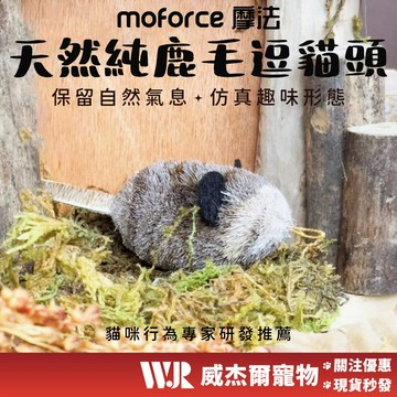 【威杰爾】摩法貓 天然鹿毛逗貓頭 仿真玩具 逗貓棒 貓玩具 寵物玩具 逗貓玩具 貓咪逗貓棒 貓磨牙 替換頭【B041】