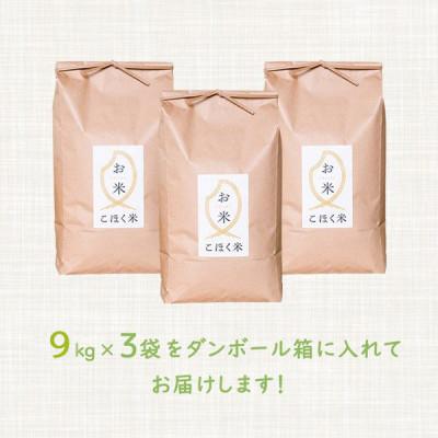 ふるさと納税 長浜市 令和5年産 滋賀県湖北産 湖北のミルキークイーン 白米 27kg