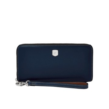 Lennox 真皮金釦手環帶長夾 (多色可選)