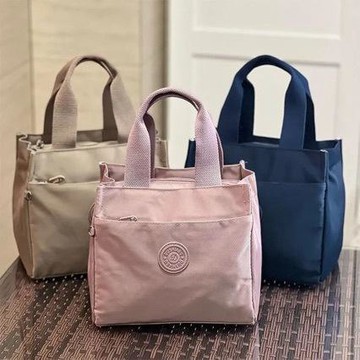 【暢銷熱品】新款純色加厚加寬防水男女通用保溫飯盒包上班學生手提午餐便當包