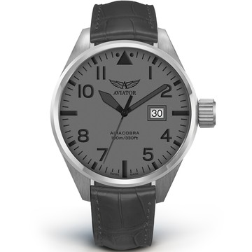 AVIATOR 飛行員 AIRACOBRA P42 飛行風格 腕錶 男錶 手錶-V.1.22.0.150.4