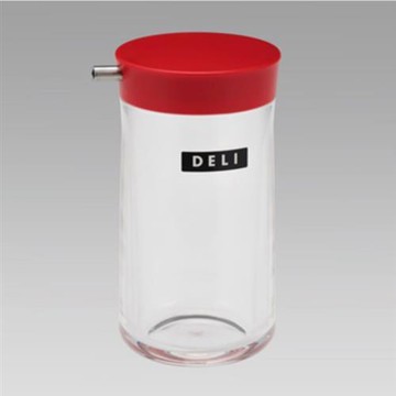 【LEC】DELI減量醬油罐120ml(廚房收納 料理烘培 密封保鮮 控油 玻璃 調味瓶 調味罐 酒醋)