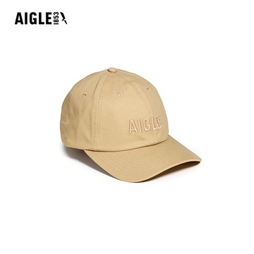 【AIGLE】抗UV棒球帽｜AG-FAZ34A176 深卡其