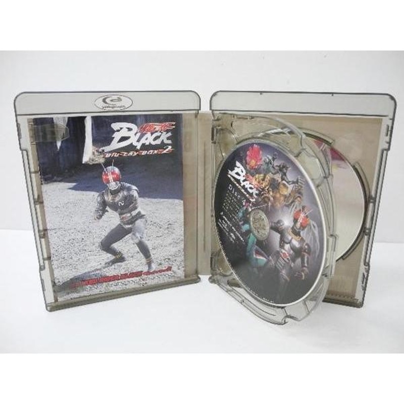 特撮 DVD》仮面ライダー BLACK Blu-ray BOX 2 ディスク3枚組【中古