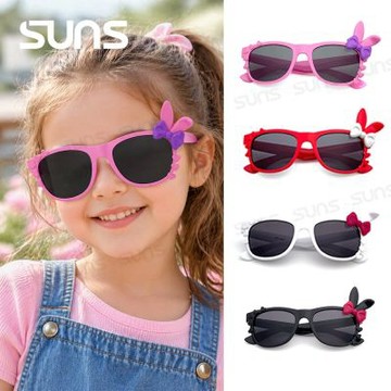 【SUNS】兔子造型兒童墨鏡 可愛兔子時尚流行墨鏡 台灣製 抗UV400 檢驗合格
