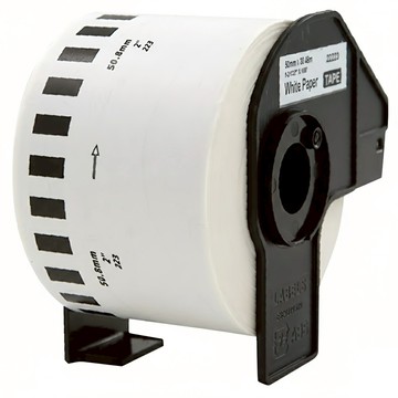 NEXTPAGE 台灣榮工 BROTHER 相容 DK-22223 連續標籤帶 50mm x 30.48m  白底黑字