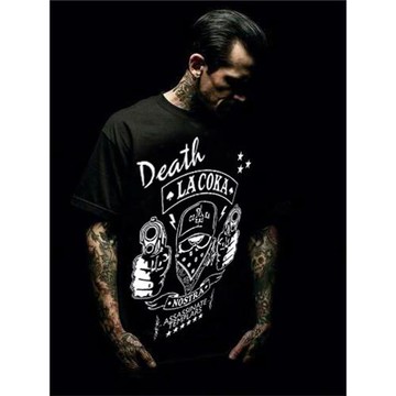 美國西海岸匪幫面罩Hip-Hop嘻哈街頭涂鴉腰果花嘻哈說唱饒舌寬松