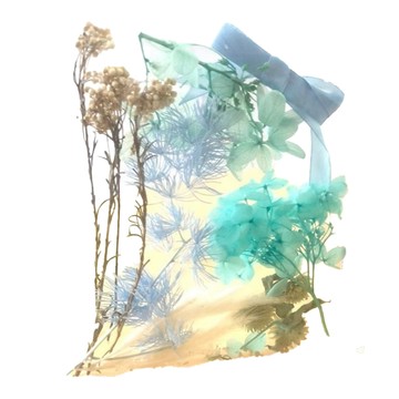 A-ONE 匯旺 浮游花DIY花材包 3包  藍色情海