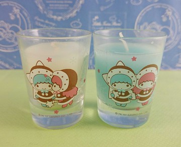 【震撼精品百貨】Little Twin Stars KiKi&LaLa 雙子星小天使 蠟燭 附杯 2入 震撼日式精品百貨