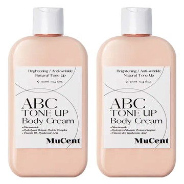 韓國MuCentABC藤黃果活力提亮身體乳300ml超值2入(國際航空版)