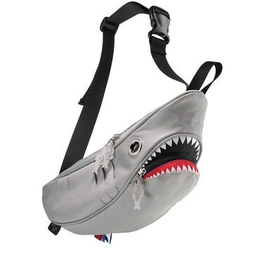 Morn Creations 正版鯊魚腰包-灰 (SK-110-GY)