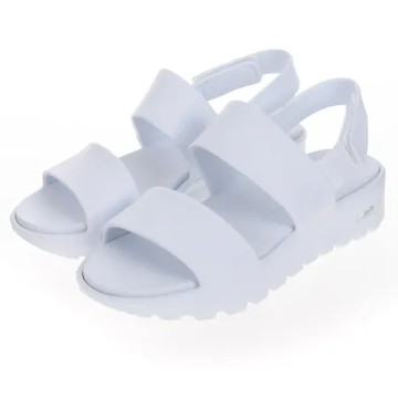 SKECHERS 女休閒系列涼拖鞋 ARCH FIT FOOTSTEPS (111380WHT)
