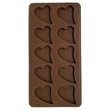 KAI 心形巧克模 矽膠材質易脫模  1入