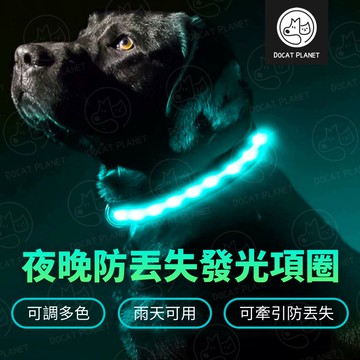 【隔日到貨】寵物led發光項圈 狗項圈 狗狗項圈 寵物項圈 項圈 寵物發光項圈 發光項圈 寵物牽繩 牽繩