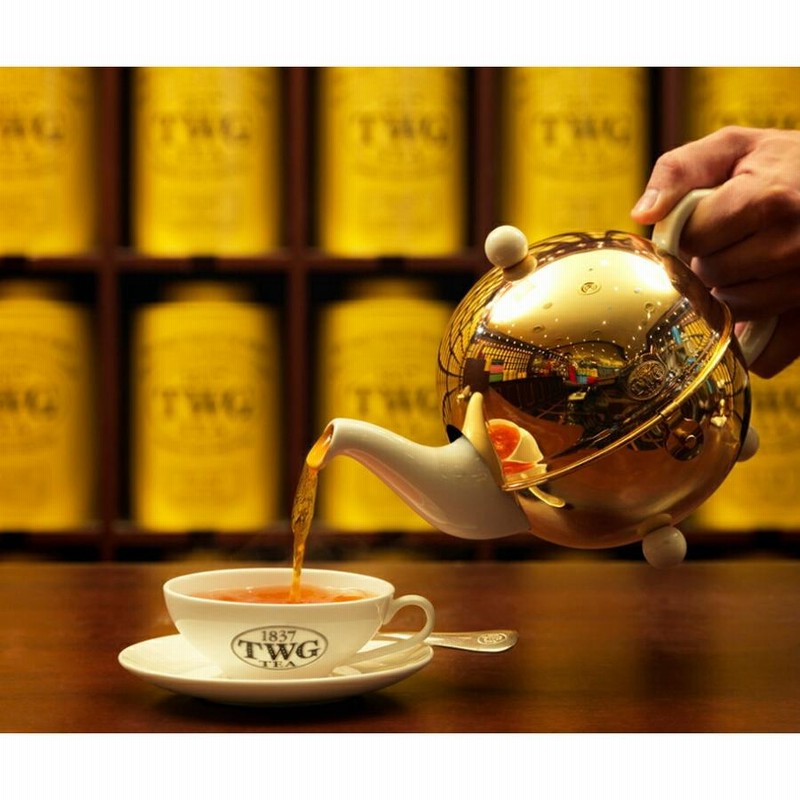 Amazon | TWG Tea 紅茶 茶葉 缶入り ギフト (1837ブラックティー