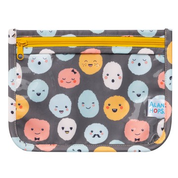 Alan Hops - 隨手透明收納袋-微笑表情符號