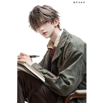【9 月新作】07-148-0435 人物貼紙 幻想復古浪漫喫茶