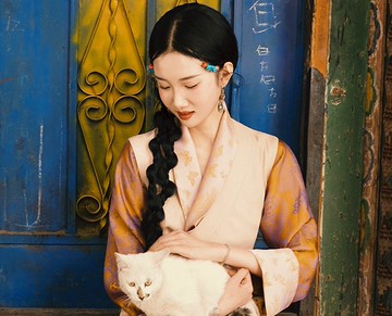 清瑤中式美學  中國風浪漫文藝藏風漢服