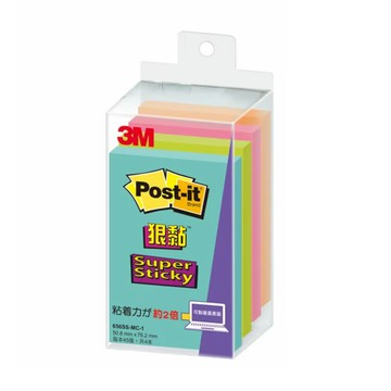 【史代新文具】3M 656SS-MC-1 可再貼便條紙/便利貼