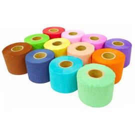 新易 彩帶捲/手拋勝利彩帶捲(多色)黃