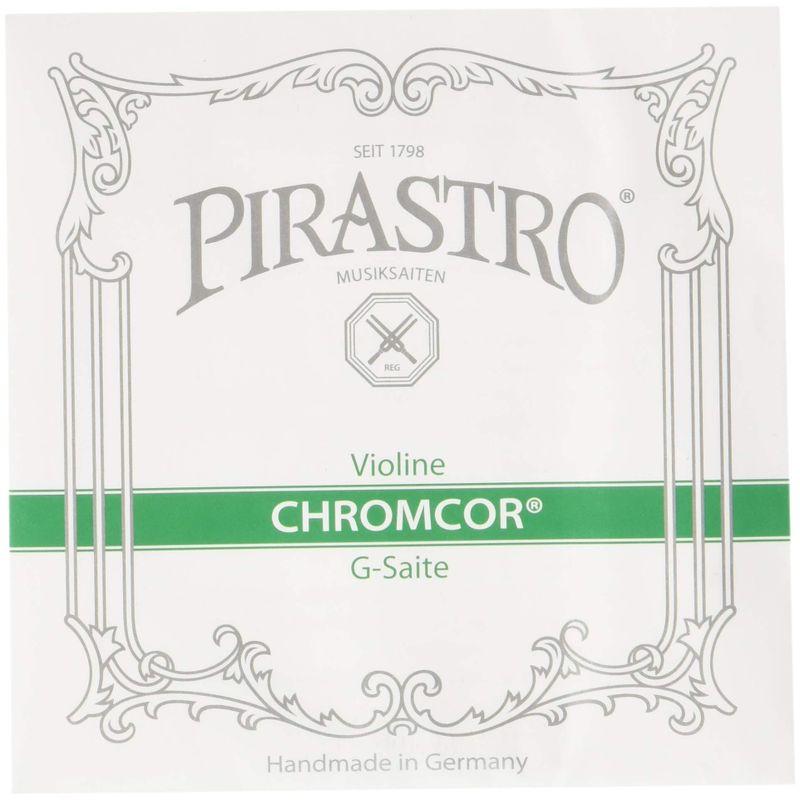 PIRASTRO CHROMCOR クロムコア バイオリン弦 G線 スチール クロムスチール巻