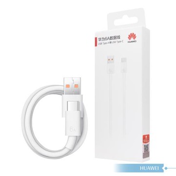 Huawei華為 原廠盒裝1M USB-A to Type-C 超級快充充電線 6A (CC790)