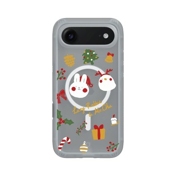 iPhone Air AirX 流變灰 - 懶散兔與啾先生 Lazy Rabbit and Mr.Chu - About Christmas