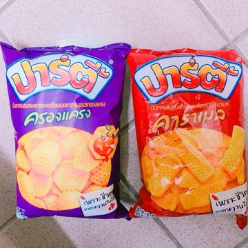 泰國party snack 馬鈴薯 餅乾 焦糖奶油 蒜香  馬鈴薯餅乾 67G