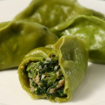 【裕毛屋自製】菠菜熟水餃 手工水餃 冷凍 餃子