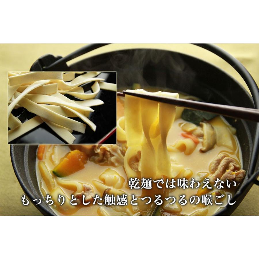 ギフト 本なま麺　ほうとう　10食セット　だし味噌付き　送料無料鍋ほうとう 業務用 ほうとう鍋 味噌味ほうとう山梨 郷土料理