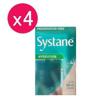 現貨!【愛爾康4入組】 視舒坦 玻尿酸濕潤液 0.7ml 30支*4