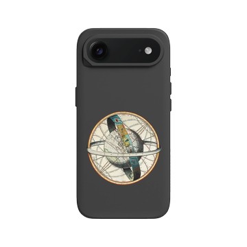 iPhone Air SolidX 黑 - The British Library - 天體圖譜 ‧ 北極天圈