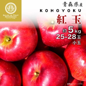 [予約 10月10日-11月30日の納品] 紅玉 約5kg 25-28玉 小玉 青森県産 りんご こうぎょく アップルパイ 加工用 洋菓子 果実専用箱